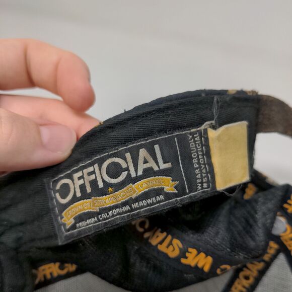 Keep It Official Strapback Hat Multicolor One Size Floral Leather Strap - Picture 9 of 9